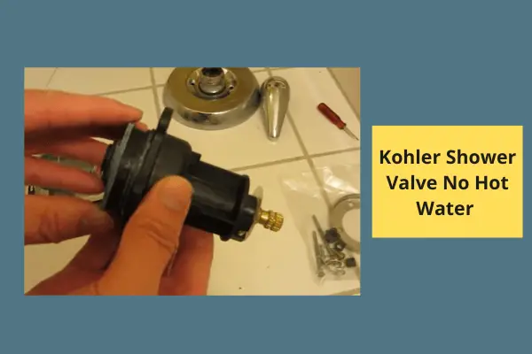 kohler shower valve no hot water