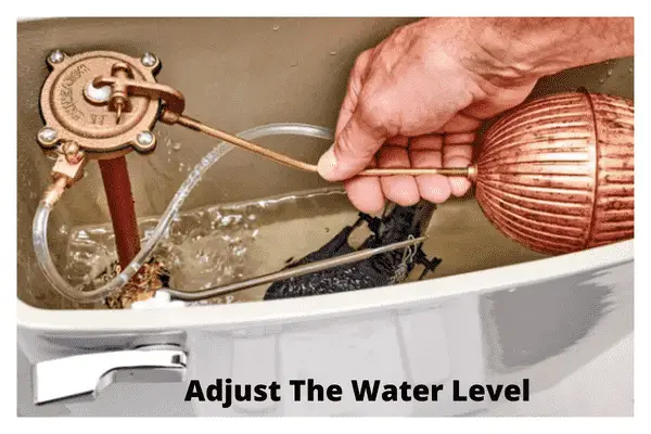 adjust the water level