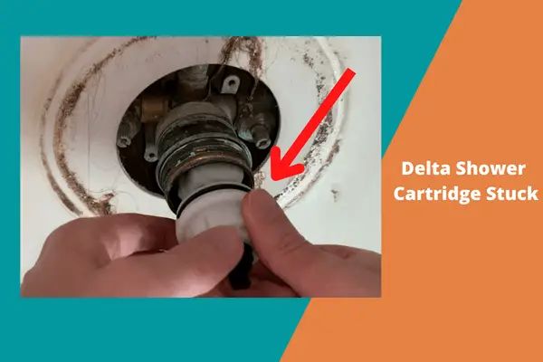 delta shower cartridge stuck