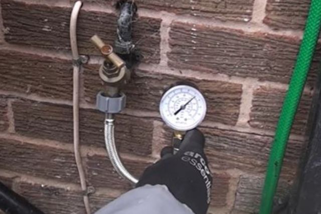 high water pressure