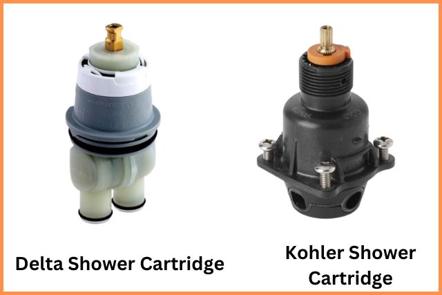 delta and kohler shower cartridge