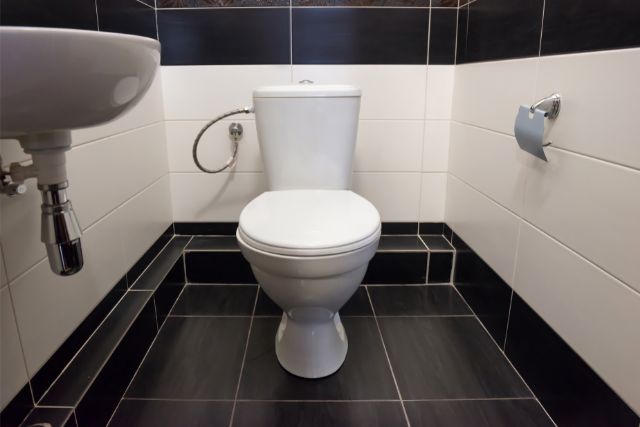 toilet flange flush with the floor