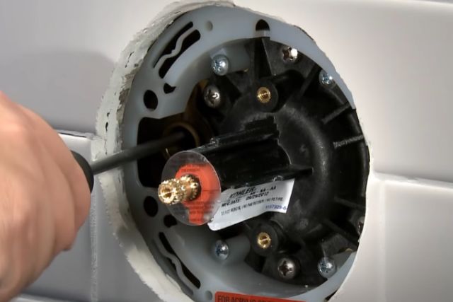 remove the old PBU Or pressure balancing unit