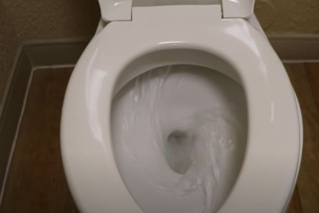 kohler toilet flushes slowly