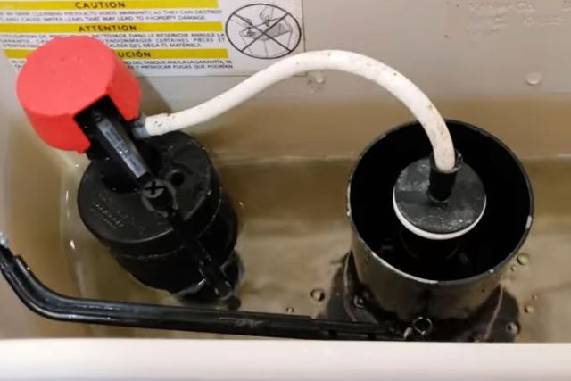 kohler toilet making noise when flushing