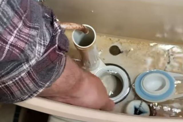 replace a kohler toilet flapper