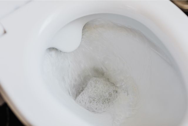 foam float produce half flush