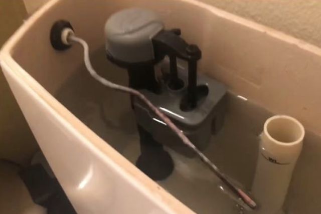 high water pressure in kohler toilet