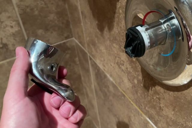 shower handle is loose