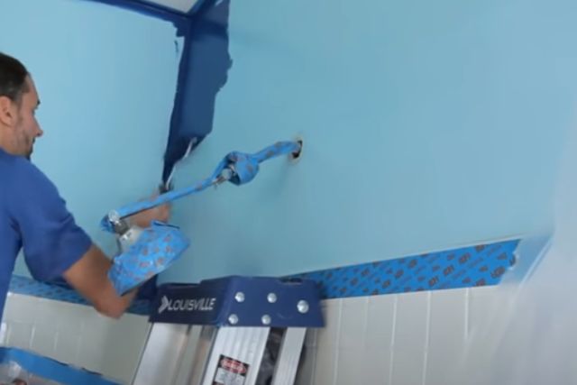 bathroom painted recently