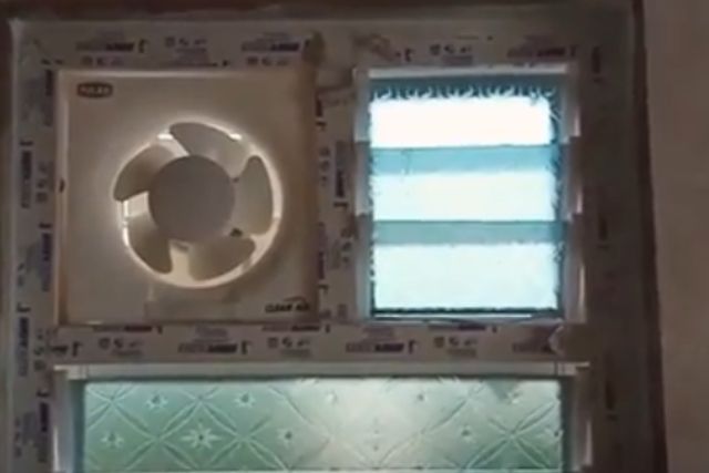 clogged ventilation system