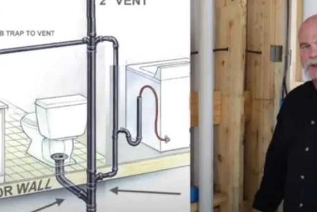 clearing the vent pipe