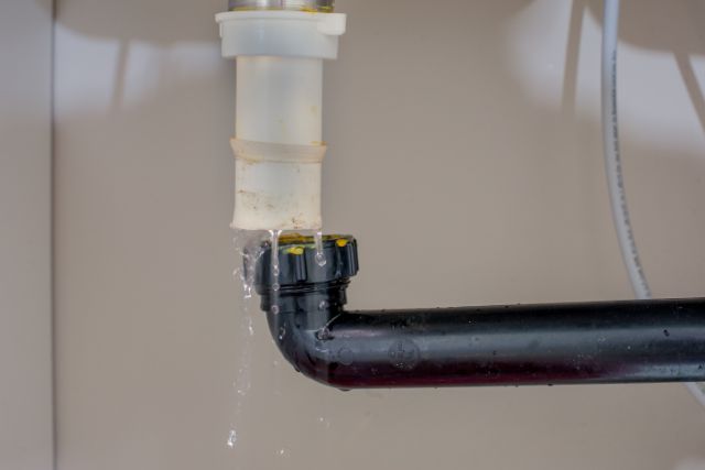 blocked or leaky pipes