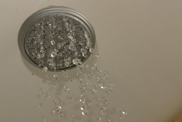 dripping or leaking shower head